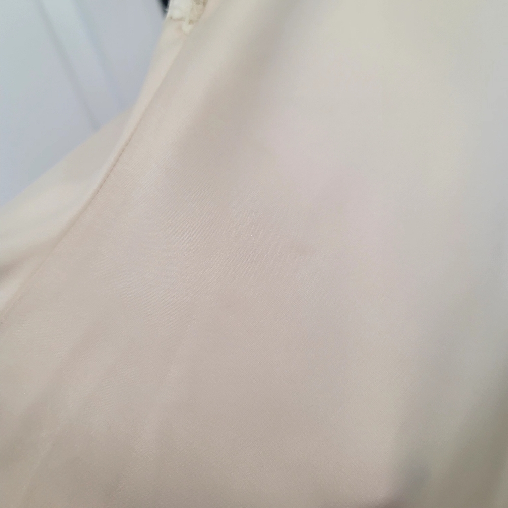 LIONESS Bel Air Mini Silk Satin Lace Dress Size L - Picture 13 of 17